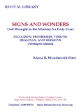 Signs and Wonders by Maria Woodworth – Etter - Ekklesia