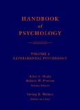 Handbook of Psychology, Volume 4: Experimental Psychology