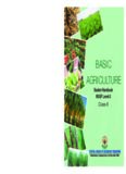 basic agriculture basic agriculture