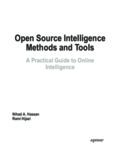 Open Source Intelligence Methods and Tools: A Practical Guide to Online Intelligence
