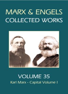 Karl Marx - Capital, Volume I