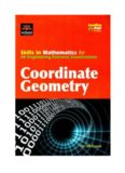 Skills in mathematics for all engineering entrance examinations: Coordinate geometry (part 1)