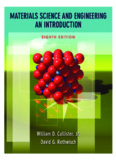 Materials Science and Engineering: An Introduction, Eighth Edition
