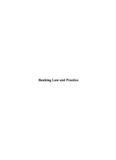 Banking Law and Practice
