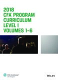 CFA Program Curriculum 2018 Level I Volumes 1-6 Box Set