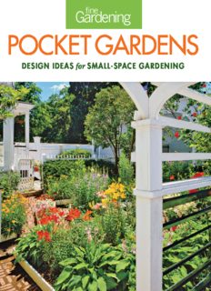 Fine gardening pocket gardens : [design ideas for small-space gardening]