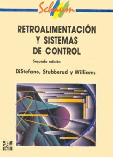 Retroalimentación y sistemas de control