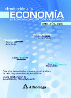 Introducción a la economía. La economía como un todo y para todos