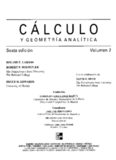 Cálculo y geometría analítica