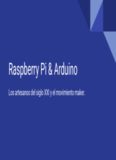 Raspberry Pi & Arduino