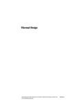 Thermal Design: Heat Sinks, Thermoelectrics, Heat Pipes, Compact Heat Exchangers, and Solar Cells