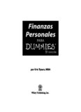 Finanzas Personales Para Dummies