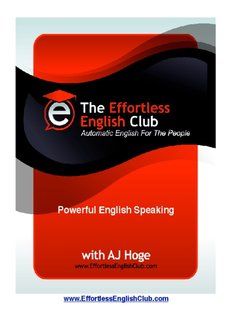 Powerful English Speaking, Download Now - Effortless English