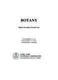 BOTANY Higher Secondary Second Year - Textbooks Online