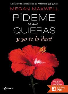 Pídeme lo que quieras y yo te lo daré