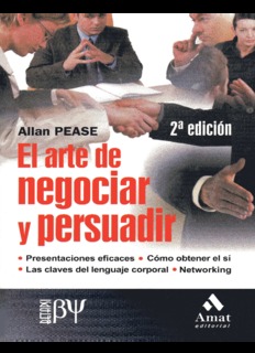 El Arte de Negociar y Persuadir (2da Edición)
