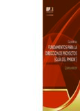 Guía de los fundamentos para la dirección de proyectos (guía del PMBOK®)