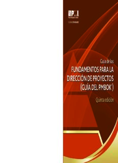 Guía de los fundamentos para la dirección de proyectos (guía del PMBOK®)
