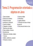 Programación orientada a objetos en Java