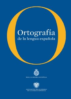 Ortografía de la lengua española