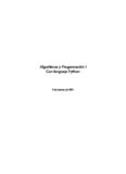 Algoritmos de Programación en Python