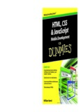 HTML, CSS, & JavaScript Mobile Development for Dummies