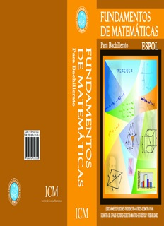 Fundamentos de Matemáticas para Bachillerato