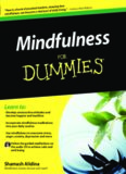 mindfulness for dummies for dummies psychology  self help