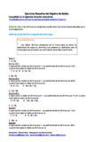 Ejercicios Resueltos del Algebra de Baldor.