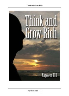 Think And Grow Rich