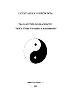 Tai Chi Chuan: Un camino al autodesarrollo