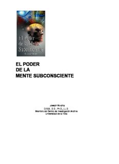 El Poder de la Mente Subconsciente