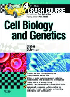 Cell biology and genetics / Matt Stubbs, BSc, Narin Suleyman, BSc ; faculty advisor, Paul Simons, PhD