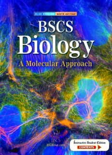 BSCS Biology: A Molecular Approach, Student Edition