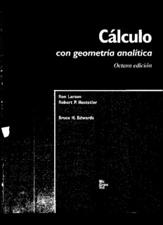 Calculo Larsson 8 Edicion