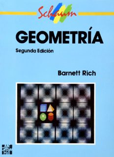 Geometría (incluye geometría plana, analítica, transformacional y de sólidos)