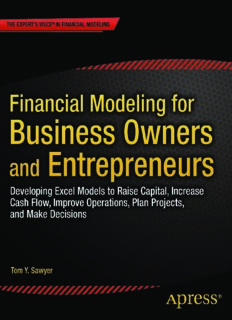 Financial Modeling for Business Owners and Entrepreneurs: Developing Excel Models to Raise Capital, Increase Cash Flow, Improve Operations, Plan Projects, and Make Decisions