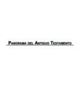 panorama del antiguo testamento