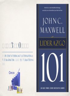 Liderazgo 101
