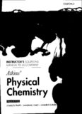 Physical Chemistry 9th Edition Instructor's Solutions Manual to Accompany Atkins' Physical Chemistry
