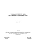William C. Whitney Wilderness Area Stewardship Plan
