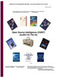 Open Source Intelligence (OSINT)