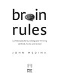 John Medina Brain Rules