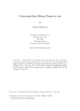 A Generalized Sharp Whitney Theorem for Jets