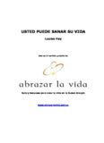 USTED PUEDE SANAR SU VIDA Louise Hay