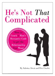 He's Not That Complicated™ PDF, eBook by Sabrina Alexis & Eric Charles
