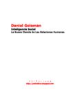 Daniel Goleman - Inteligencia Social