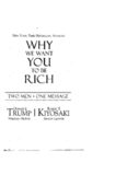 Why We Want You to Be Rich: Two Men, One Message