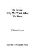 Why We Want What We Want