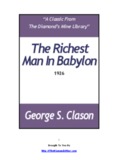 The Richest Man In Babylon